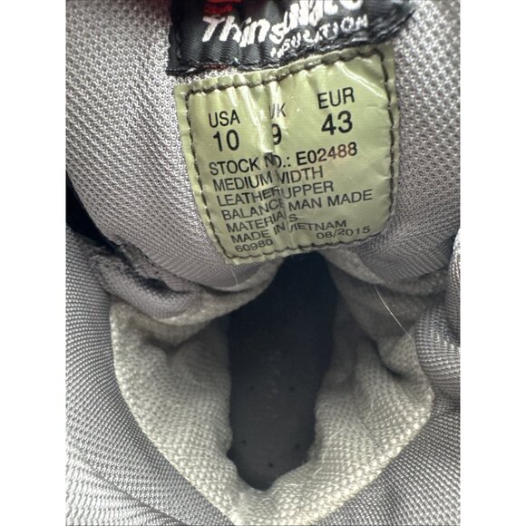 Bates Tactical Boots Men’s Size 10 GX 8 Gore Tex Side Zip WP  Black